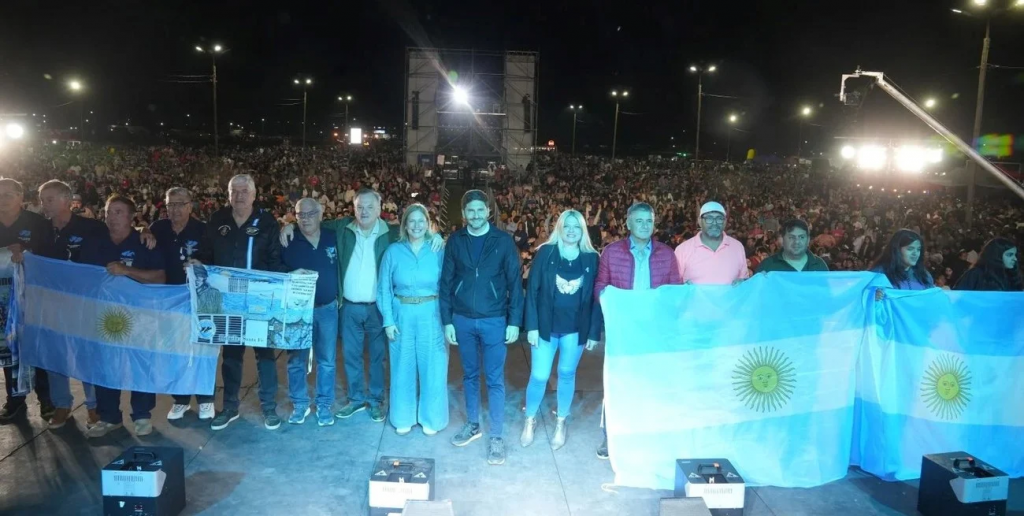 Pullaro y Michlig participaron de la 10° Fiesta de la Confraternidad Departamental en Ceres