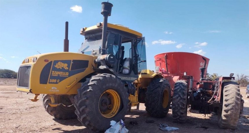 Tragedia en Quimil&iacute;: un trabajador rural muri&oacute; tras ser aplastado por un tractor
