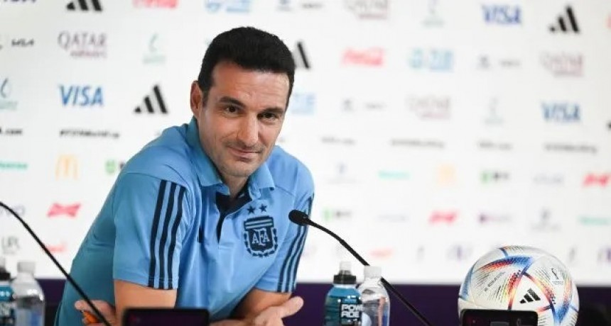 Scaloni: "Dejaremos hasta la &uacute;ltima gota de sudor en este Mundial"