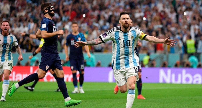 Messi se transform&oacute; en el m&aacute;ximo goleador de la Selecci&oacute;n Argentina en los Mundiales