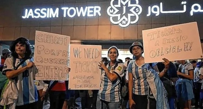 Agresiones y tensi&oacute;n en el pedido de entradas a precio oficial para la final