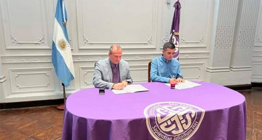 Los Jur&iacute;es: el municipio firm&oacute; un convenio con la Universidad San Pablo de Tucum&aacute;n