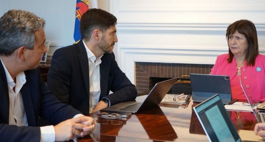 Pullaro, con Bullrich: 