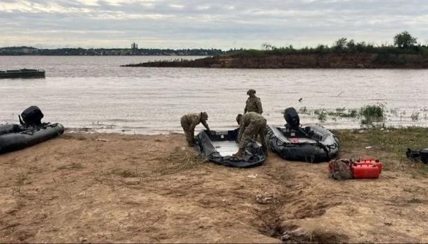 Hallaron el cuerpo sin vida del sargento Sebastián Romero en el río Paraná 