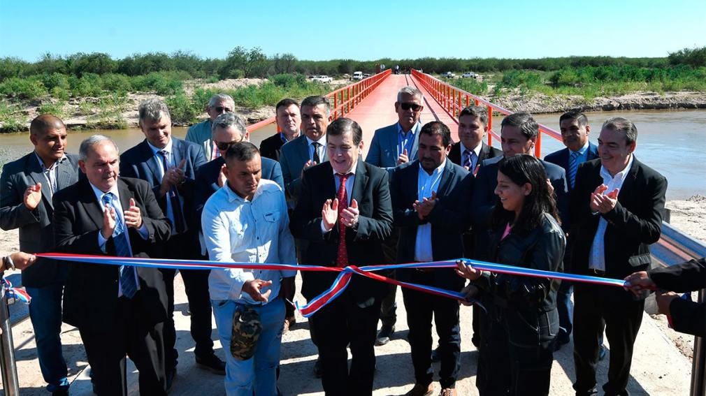 Zamora inauguró un nuevo puente sobre el río Saladillo: “Hemos hecho más que en toda la historia de Santiago”