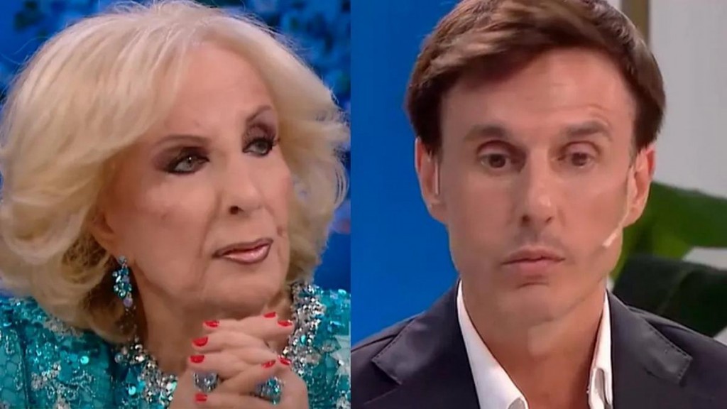 Tras su fuerte cruce, Mirtha le pidió disculpas a García Moritán 