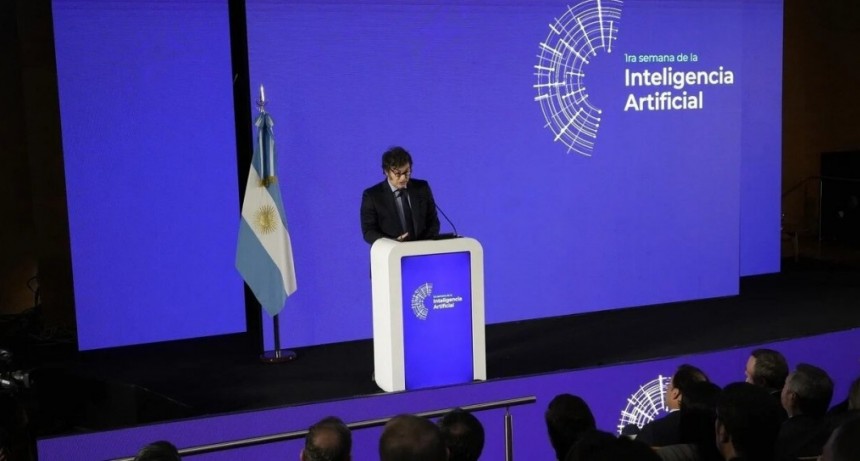 Milei aseguró que es presidente gracias a la inteligencia artificial: 