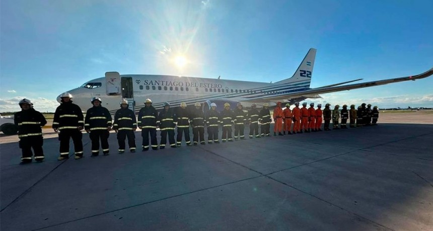 Santiago envía aviones hidrantes a la Patagonia para combatir incendios en el Nahuel Huapi