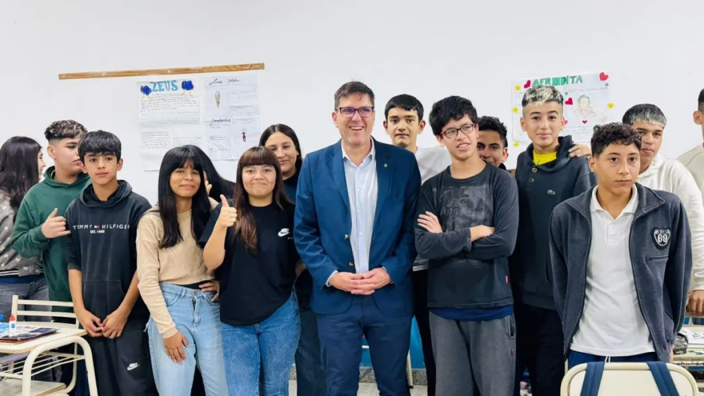 José Goity, a dos años de eliminar la no repitencia: 