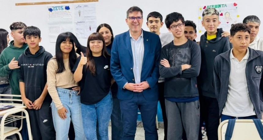 A dos a&ntilde;os del fin de la no repitencia, Goity destac&oacute; el impacto en los aprendizajes