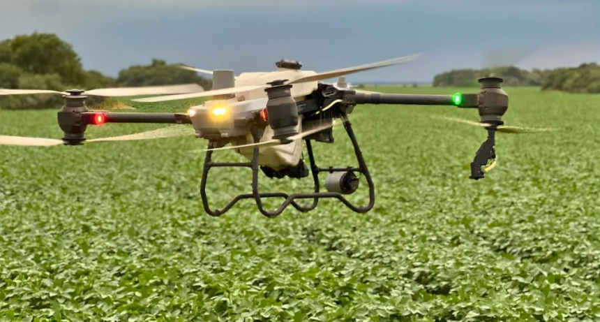 Drones y sensores: cómo aumentar 5 % el rinde y reducir 90 % los insumos