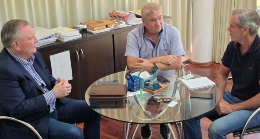 Michlig se reunió con autoridades de la DPV por obras viales en San Cristóbal